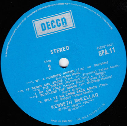 Kenneth McKellar : The World Of Kenneth McKellar (LP, Comp)