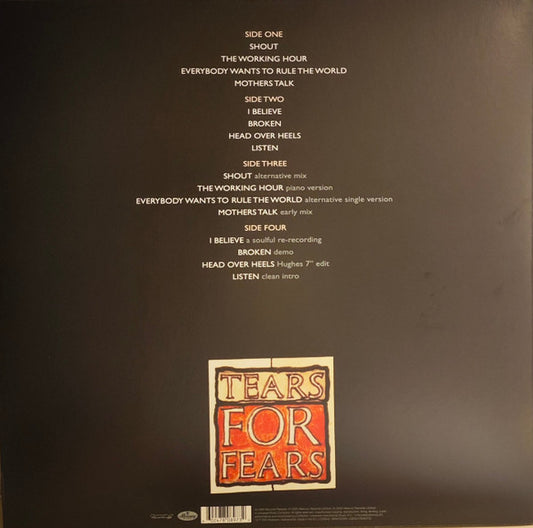 Tears For Fears : Songs From The Big Chair (LP, Album, RE, RM, Red + LP, Red + 40t)