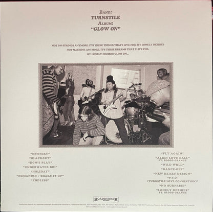 Turnstile (2) : Glow On (LP, Album, Ltd, RE, Pin)