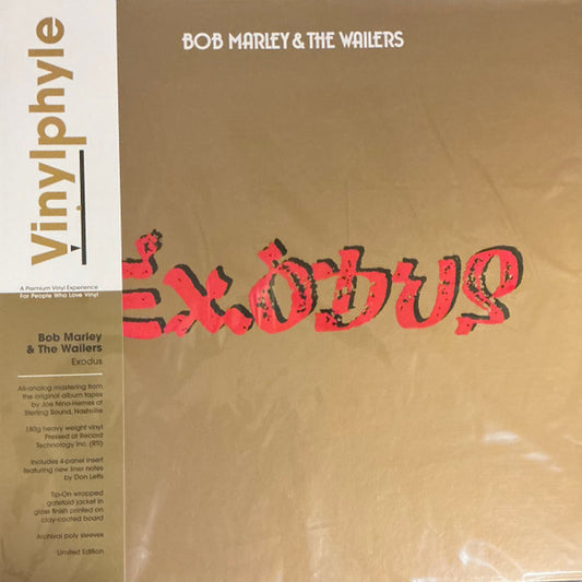 Bob Marley & The Wailers : Exodus (LP, Album, Ltd, RE, RM, Gat)