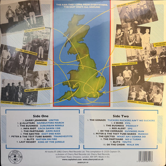 Various : Carry On Oi!! (LP, Comp, RE)