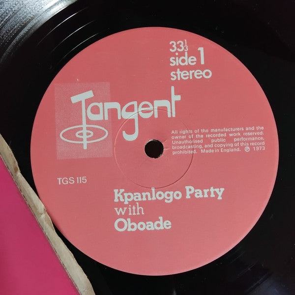 Oboade : Kpanlogo Party With Oboade (LP, Album)