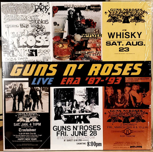 Guns N' Roses : Live Era '87-'93 (4xLP, RM, RP, 180)