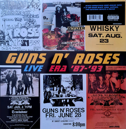 Guns N' Roses : Live Era '87-'93 (4xLP, RM, RP, 180)