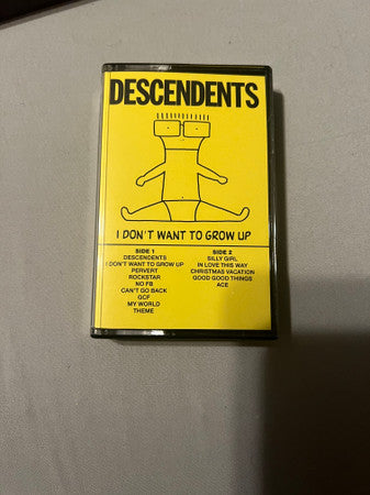 Descendents : I Don't Want To Grow Up (Cass, Album, RE, Yel)