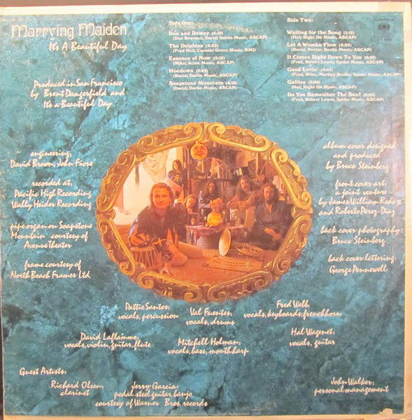 It's A Beautiful Day : Marrying Maiden (LP, Album, 360)