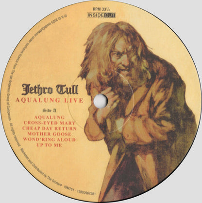 Jethro Tull : Aqualung Live (LP, Album, RE, RM, 180)