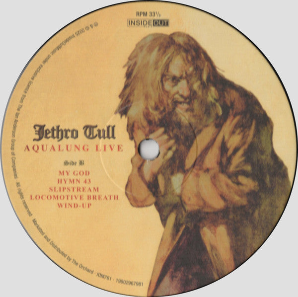 Jethro Tull : Aqualung Live (LP, Album, RE, RM, 180)
