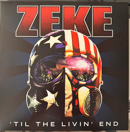 Zeke : 'Til The Livin' End (LP, Album, RE, RP, Pur)