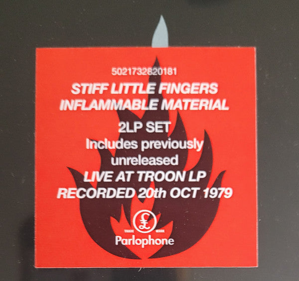 Stiff Little Fingers : Inflammable Material (LP, Album, RE, RM + LP)