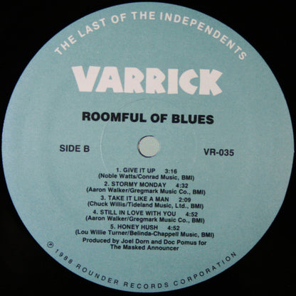 Roomful Of Blues Featuring Duke Robillard : The First Album (LP, Album, RE)