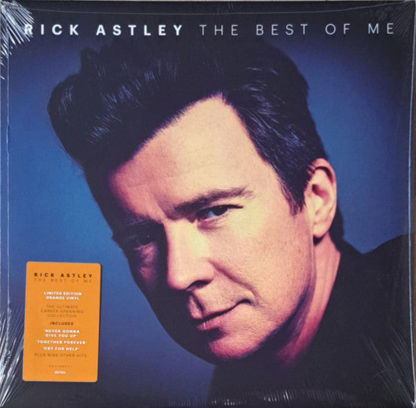 Rick Astley : The Best Of Me (LP, Comp, Ltd, RE, Ora)