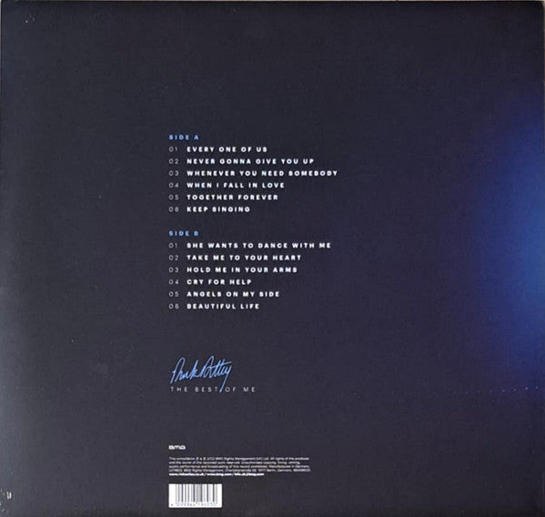 Rick Astley : The Best Of Me (LP, Comp, Ltd, RE, Ora)