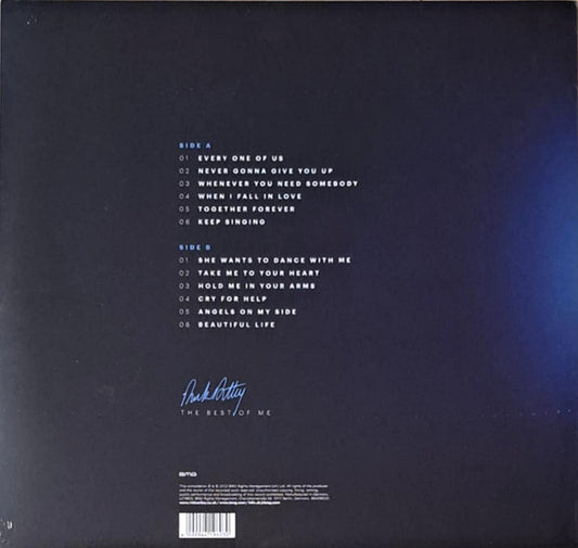 Rick Astley : The Best Of Me (LP, Comp, Ltd, RE, Ora)