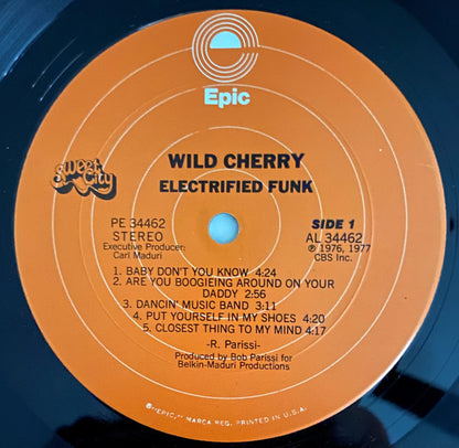 Wild Cherry : Electrified Funk (LP, Album, Pit)