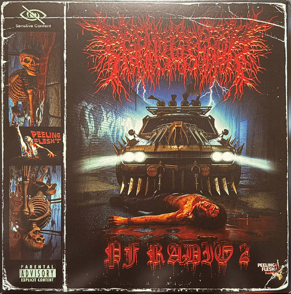 Peeling Flesh : PF Radio 2 (LP, Album, Ltd, Gol)