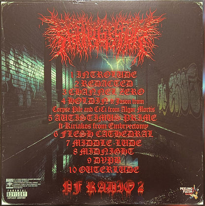 Peeling Flesh : PF Radio 2 (LP, Album, Ltd, Gol)