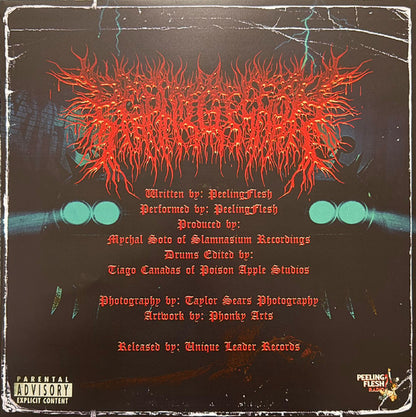 Peeling Flesh : PF Radio 2 (LP, Album, Ltd, Gol)