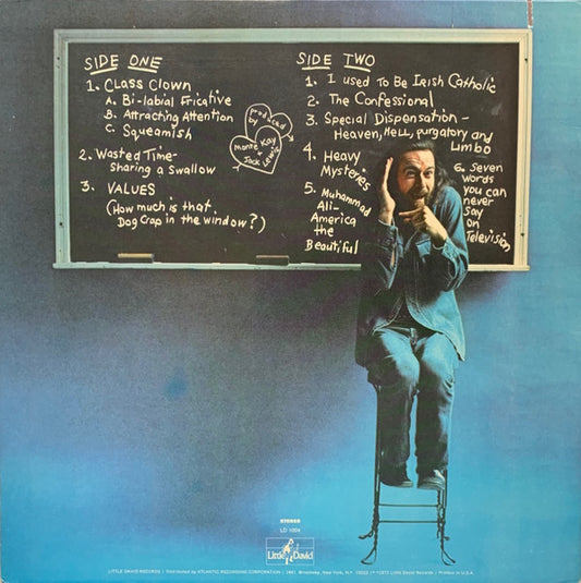 George Carlin : Class Clown (LP, Album, RE, Mon)