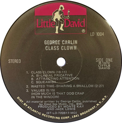 George Carlin : Class Clown (LP, Album, RE, Mon)