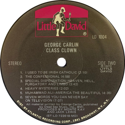 George Carlin : Class Clown (LP, Album, RE, Mon)