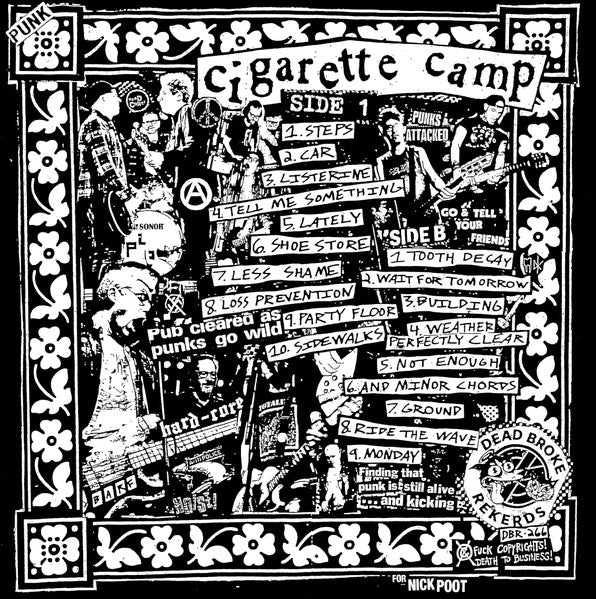 Cigarette Camp : Steps (12", Album)