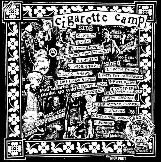 Cigarette Camp : Steps (12", Album)