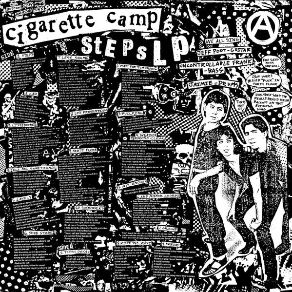 Cigarette Camp : Steps (12", Album)