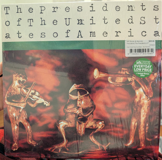 The Presidents Of The United States Of America : The Presidents Of The United States Of America (LP, Album, RE, RM, Neo)