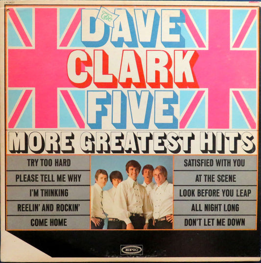 The Dave Clark Five : More Greatest Hits (LP, Comp, Mono)