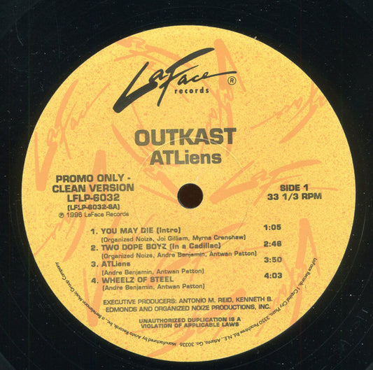 OutKast : ATLiens (Clean Version) (2xLP, Album, Promo)