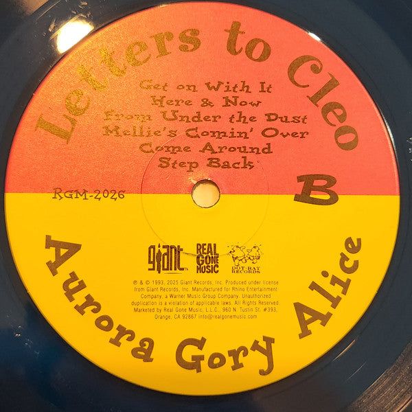 Letters To Cleo : Aurora Gory Alice (LP, Album, RE, Sea)
