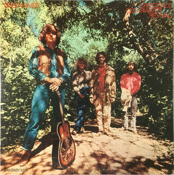 Creedence Clearwater Revival : Green River (LP, Album, Ind)