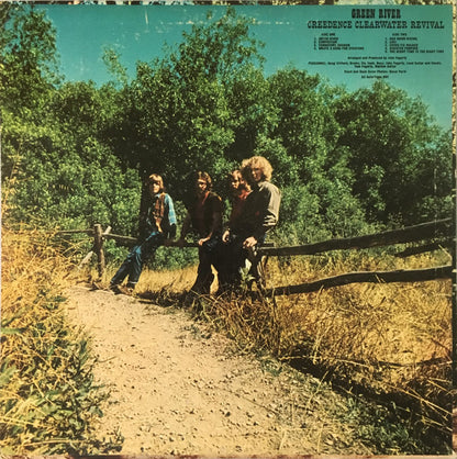 Creedence Clearwater Revival : Green River (LP, Album, Ind)