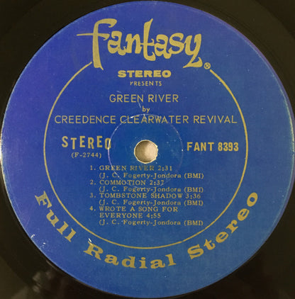 Creedence Clearwater Revival : Green River (LP, Album, Ind)