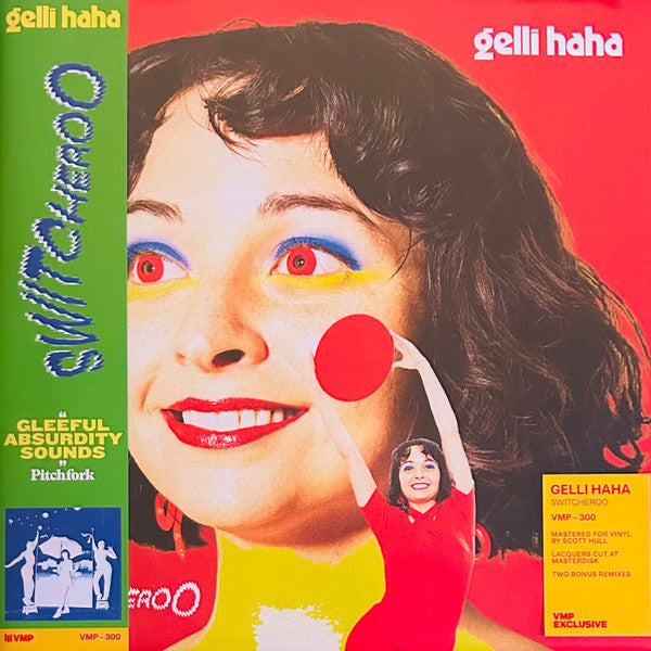 Gelli Haha : Switcheroo (LP, Album, Club, Ltd, Yel)