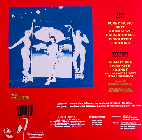 Gelli Haha : Switcheroo (LP, Album, Club, Ltd, Yel)
