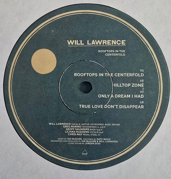Will Lawrence : Rooftops In The Centerfold (LP)