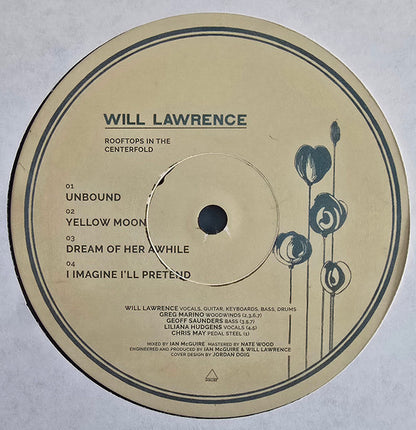 Will Lawrence : Rooftops In The Centerfold (LP)