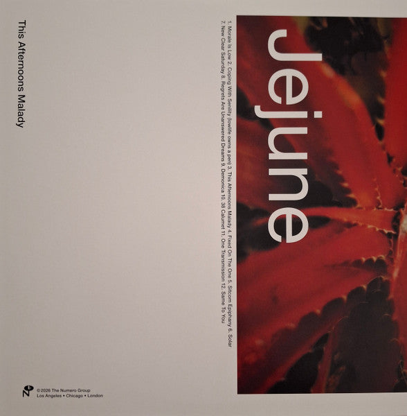 Buy Jejune : This Afternoons Malady (2xLP, Album, RE, RM) Online