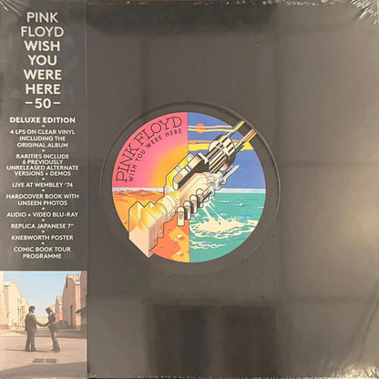 Pink Floyd : Wish You Were Here (LP, Album, Cle + 3xLP, Cle + 7", Single + 2xCD, Al)