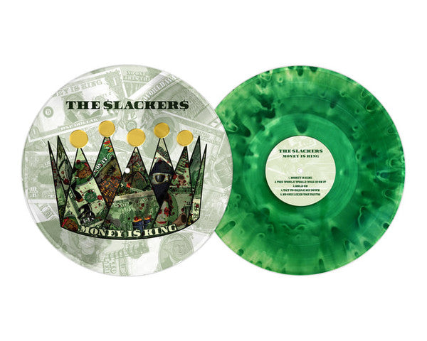 The Slackers : Money Is King (12", S/Sided, EP, Ltd, Gre)