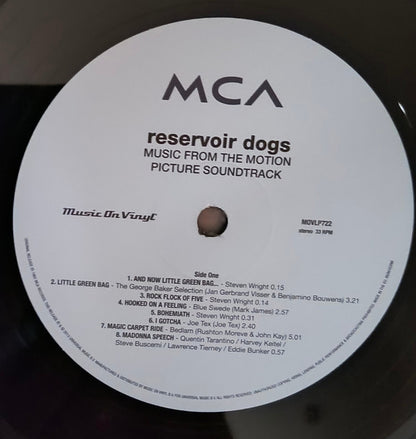 Various : Reservoir Dogs (Music From The Original Motion Picture Soundtrack) (LP, Comp, RE, 180)