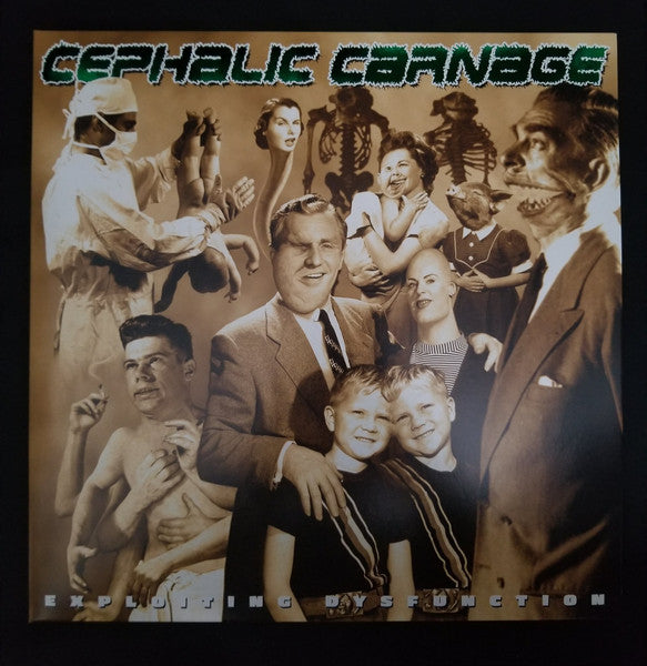 Cephalic Carnage : Exploiting Dysfunction (2xLP, Album, Dlx, RE, RM, Met)