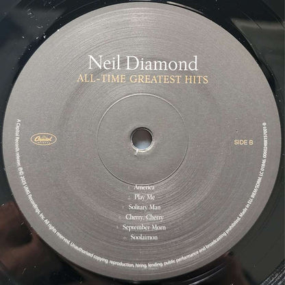 Neil Diamond : All-Time Greatest Hits (LP, Comp, RE)