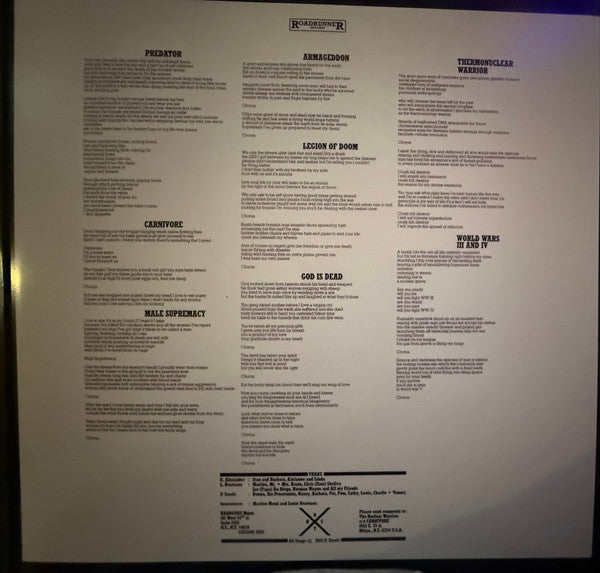 Carnivore : Carnivore (LP, Ltd, RE, Red)