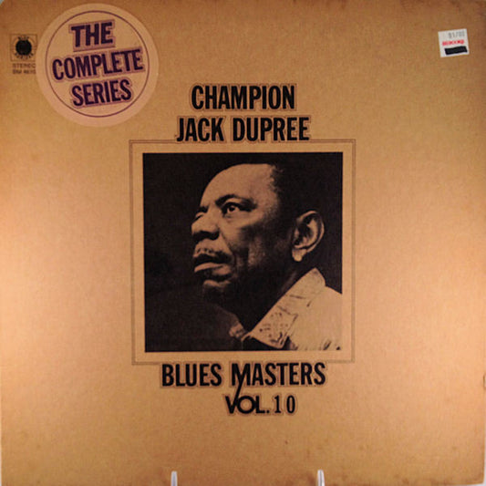 Champion Jack Dupree : Blues Masters  (LP, Album, Ltd)