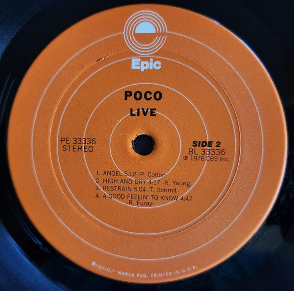 Poco (3) : Live (LP, Album)