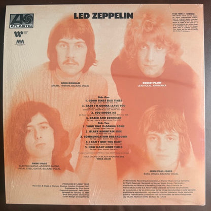 Led Zeppelin : Led Zeppelin (LP, Album, RE)