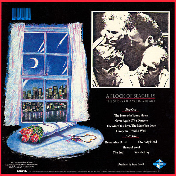 A Flock Of Seagulls : The Story Of A Young Heart (LP, Album, Ind)